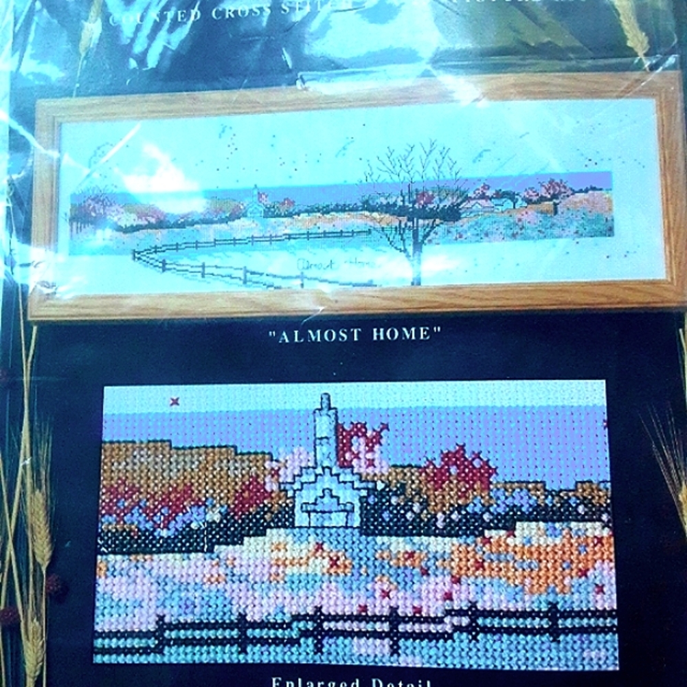 Almost Home Counted Cross Stitch Kit Design Works